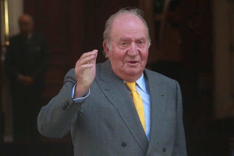 El rey emérito, Juan Carlos de Borbón.