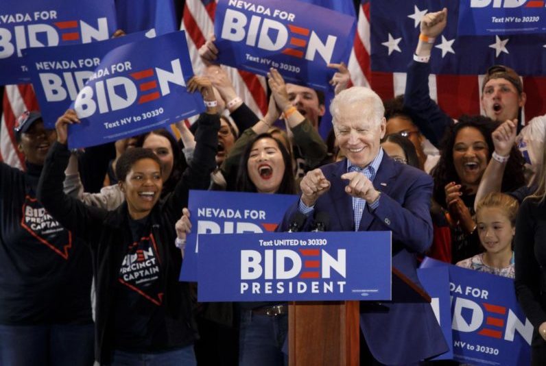 Joe Biden, candidato demócrata a la presidencia de Estados Unidos