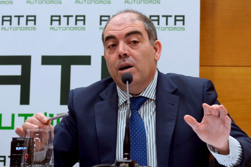 El presidente nacional de las Asociaciones de Trabajadores Autónomos (ATA), Lorenzo Amor.