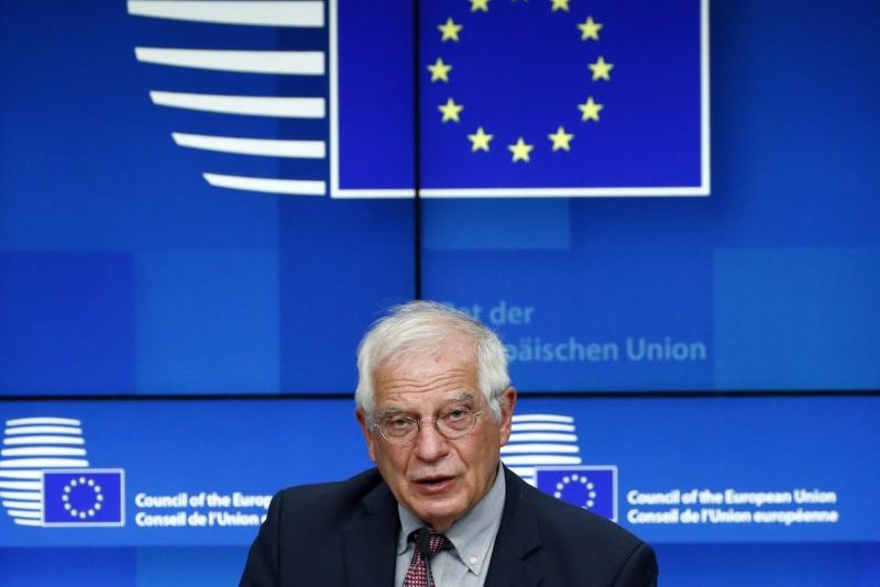 El alto representante de la Unión Europea (UE) para la Política Exterior, Josep Borrell.