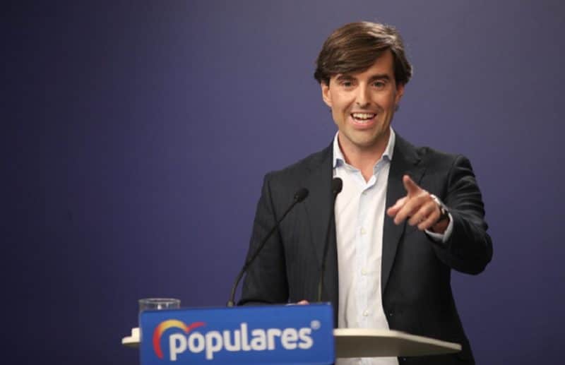 El vicesecretario de Comunicación del PP, Pablo Montesinos