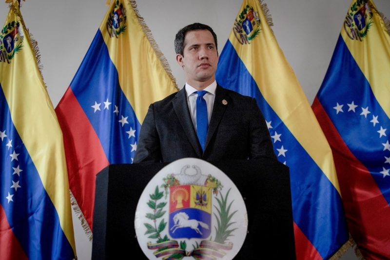 Juan Guaidó del líder opositor venezolano