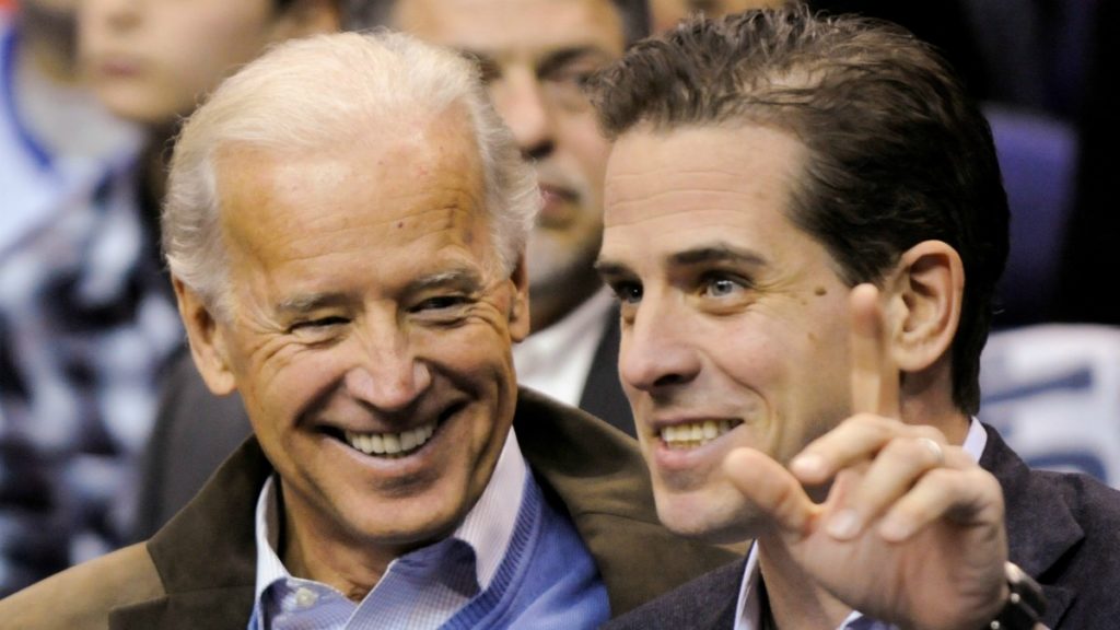 Joe Biden y su hijo, Hunter Biden