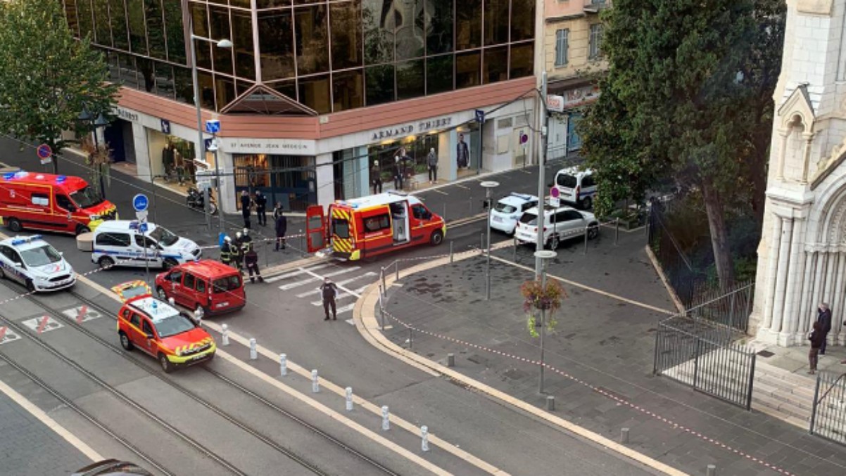 Oleada de ataques islamistas contra Francia: al menos tres muertos en una iglesia en Niza