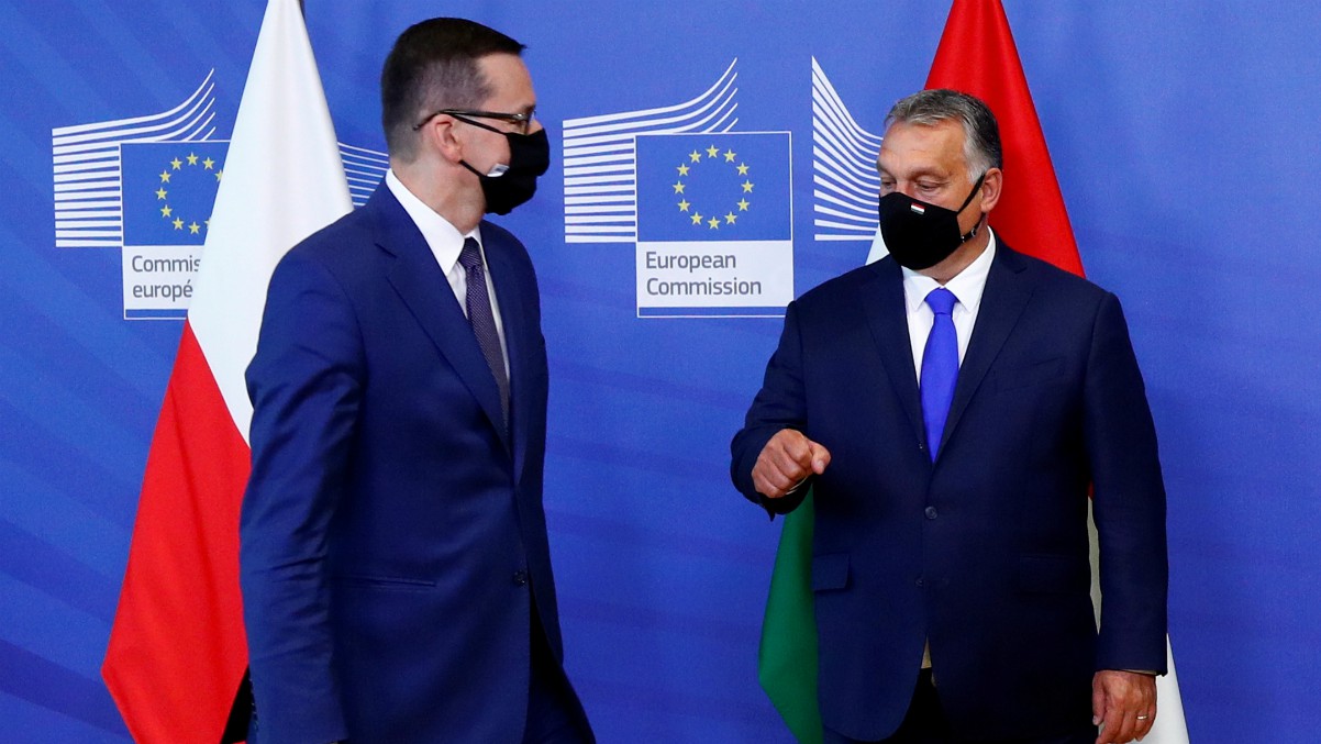 Polonia y Hungría denuncian ante el TUE la discriminación ideológica en el reparto de los fondos