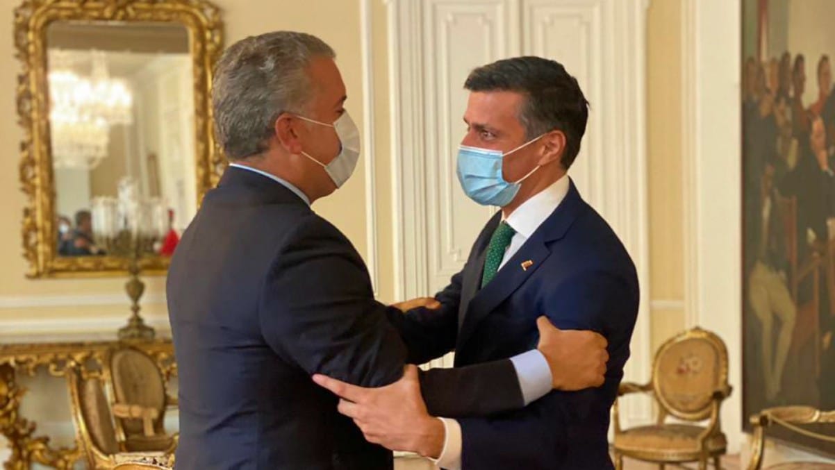 Iván Duque respalda la propuesta de Leopoldo López para conformar un gobierno con chavistas