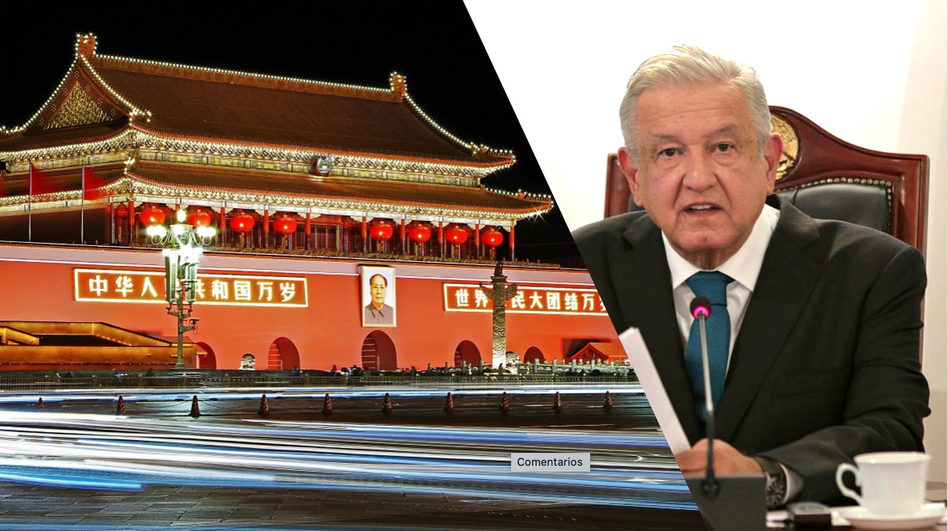 AMLO se escudará en China ante los embates del ‘deep state’ norteamericano