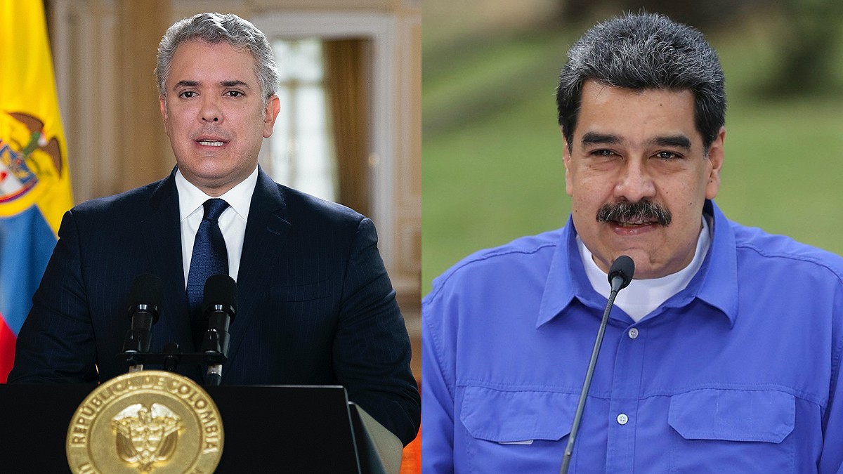 Maduro carga contra Duque por proteger a los venezolanos que huyen del socialismo