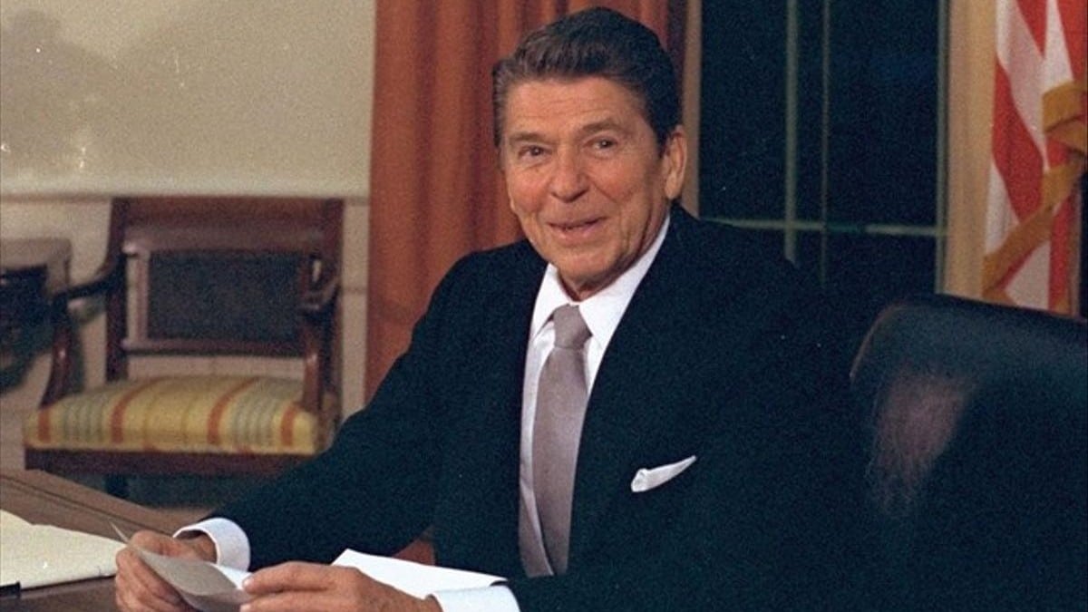 Veinte frases célebres de Ronald Reagan