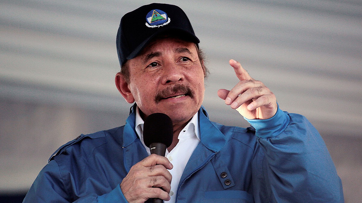 Régimen de Nicaragua. El tirano nicaragüense, Daniel Ortega.