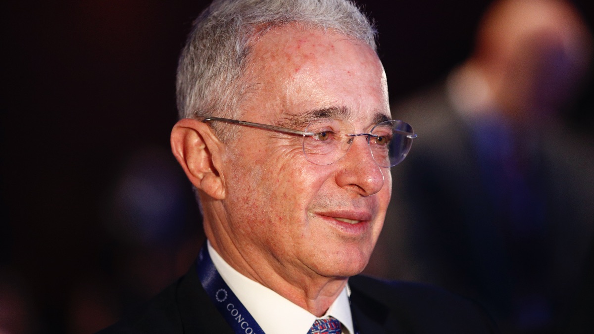 El expresidente colombiano Álvaro Uribe. Europa Press