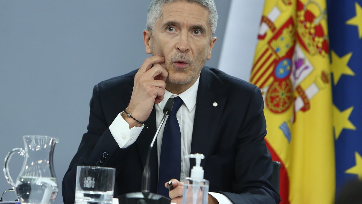 El ministro de Interior, Fernando Grande-Marlaska (R.Rubio/ Europa Press)