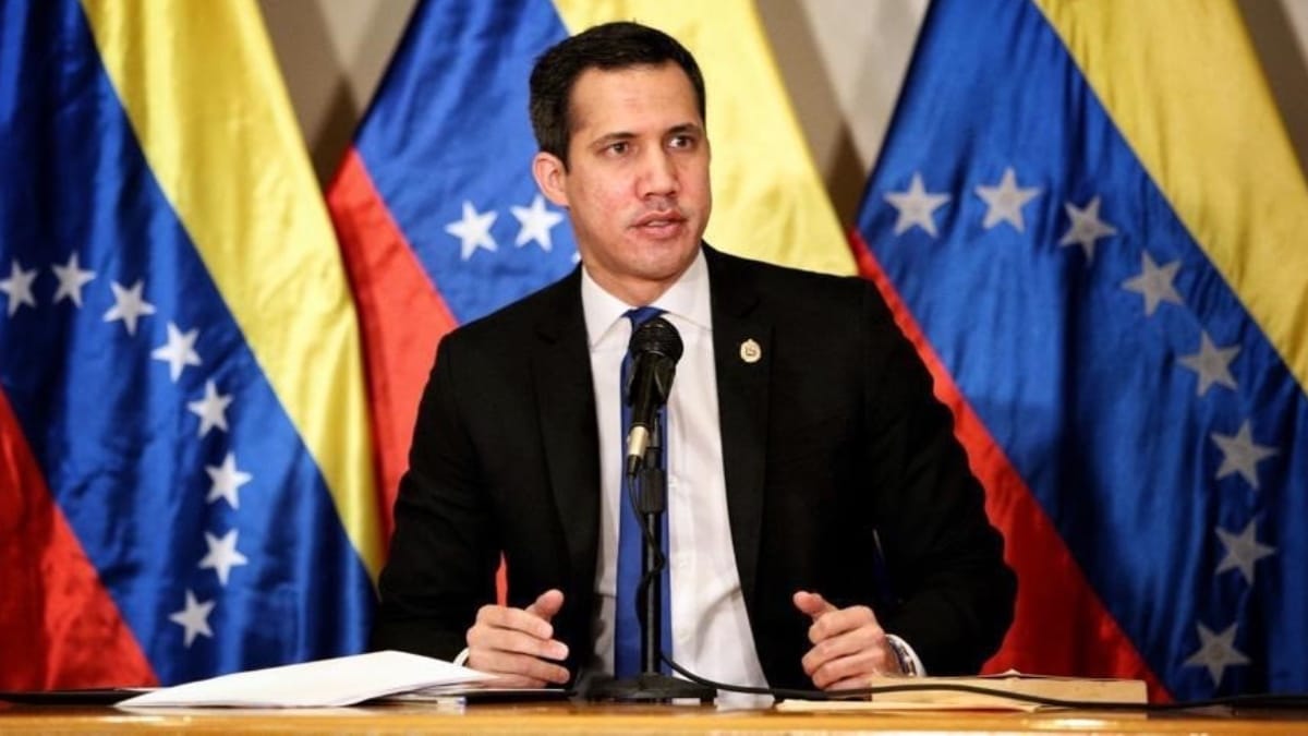 El presidente de la Asamblea Nacional de Venezuela y líder opositor Juan Guaidó