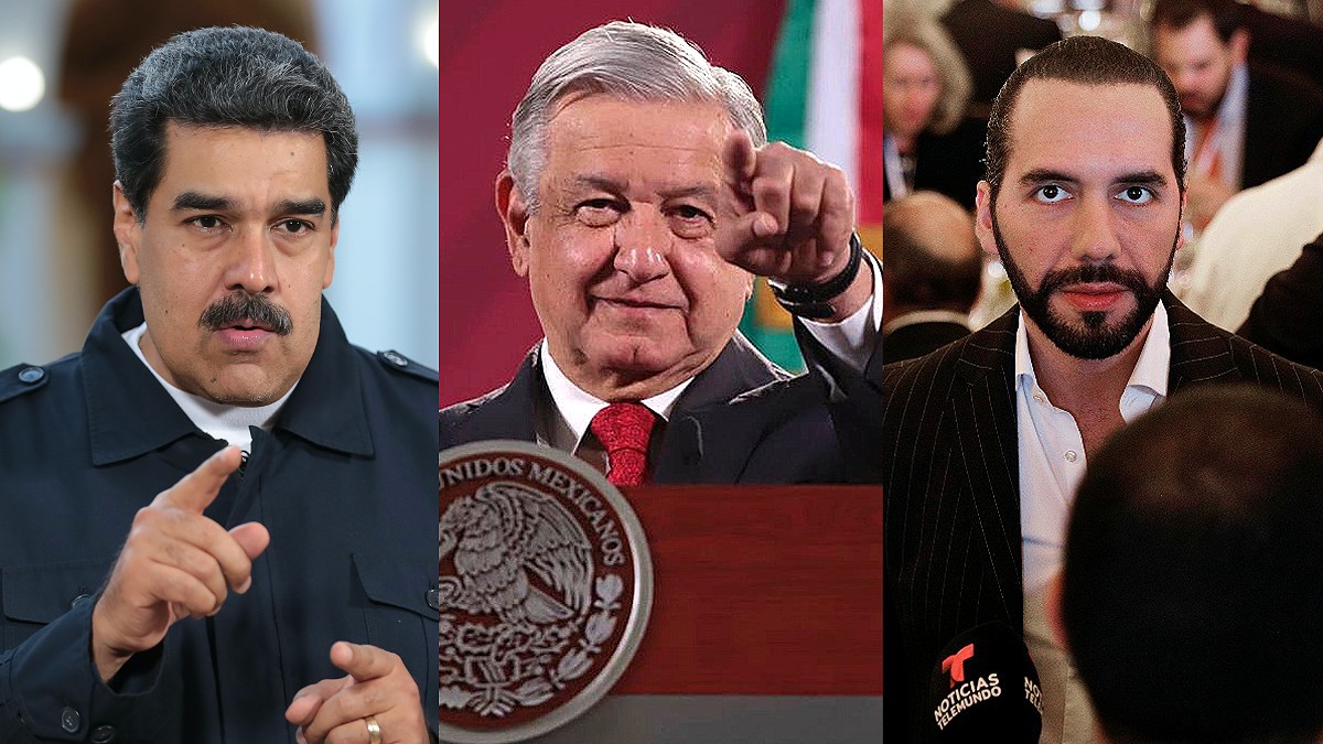 Los ataques a la prensa libre de Maduro, AMLO y Bukele
