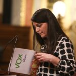 La candidata de VOX a la presidencia a la Junta de Andalucía, Macarena Olona. Europa Press