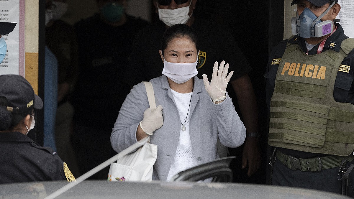El Poder Judicial autoriza a Keiko Fujimori a salir de Lima para realizar su campaña de cara a la segunda vuelta