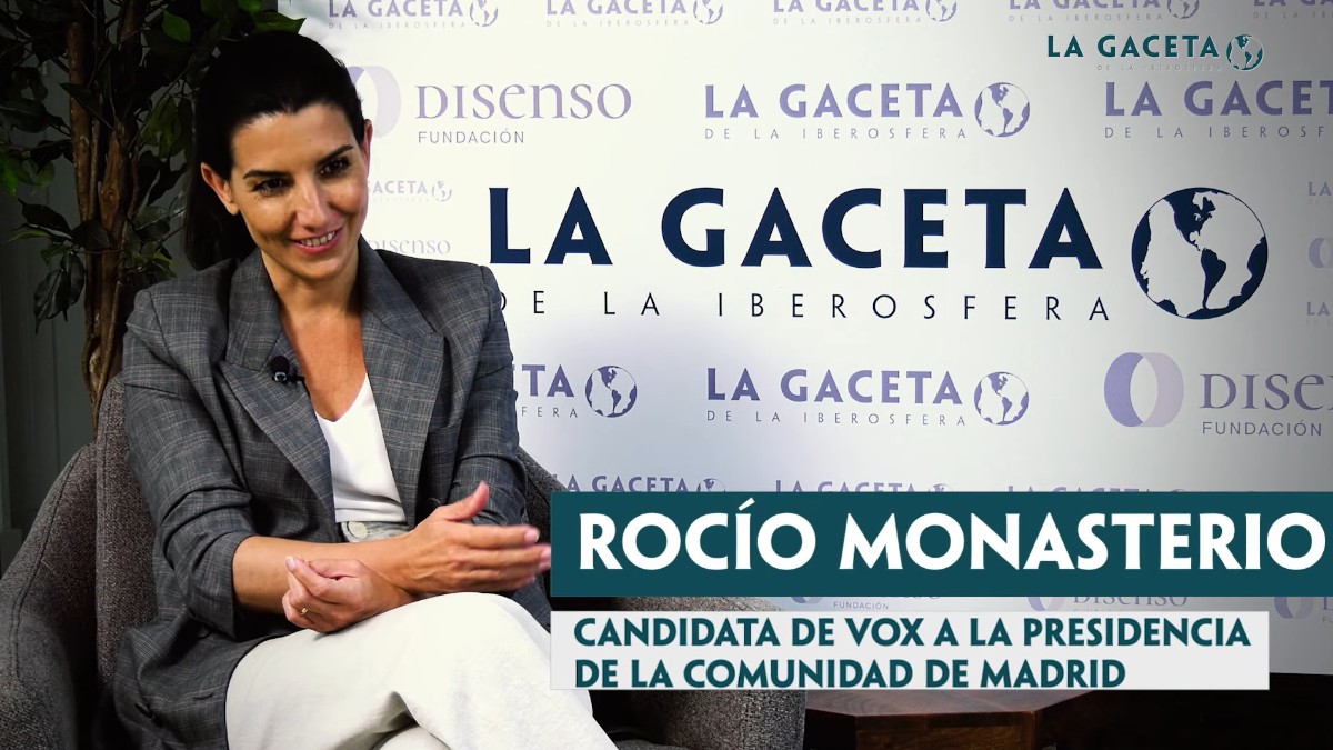Rocío Monasterio: ‘VOX es la clave para construir una alternativa que no sea sumisa a las ideas de la izquierda’