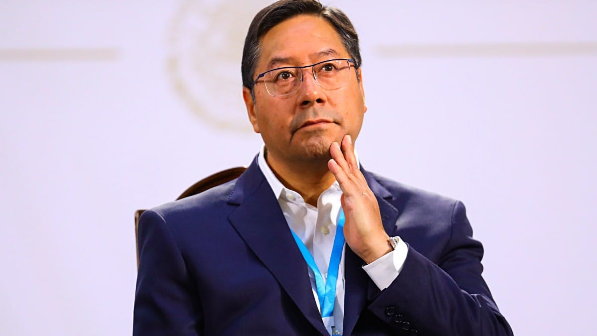 Luis Arce, el presidente de Bolivia