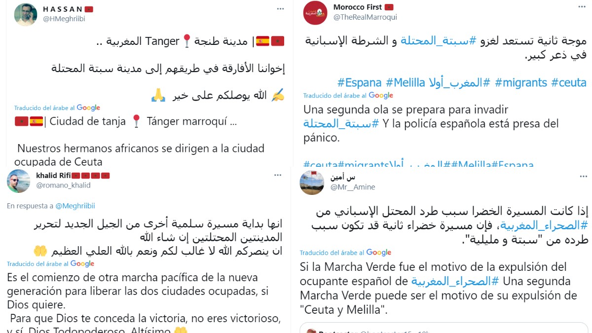Llamamiento en Marruecos a otra ‘marcha verde’ para invadir ‘la ciudad ocupada de Ceuta’