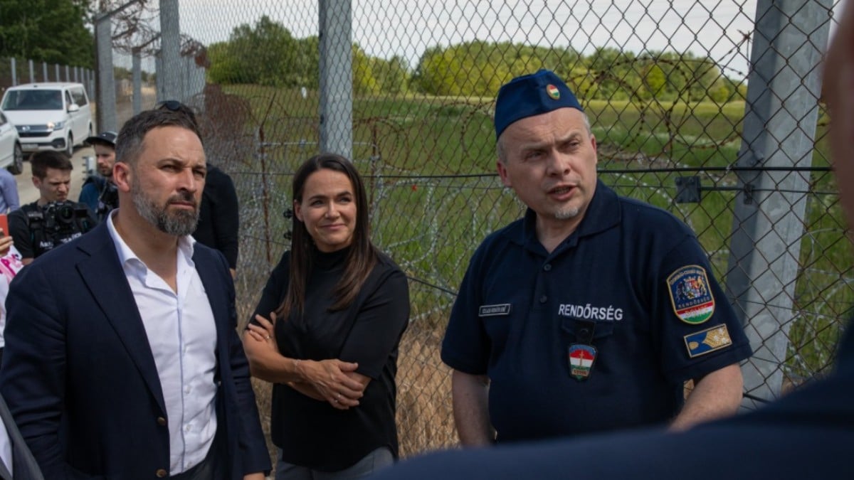 Abascal elogia la ‘voluntad política de acero’ del Gobierno de Orbán para defender las fronteras de Hungría