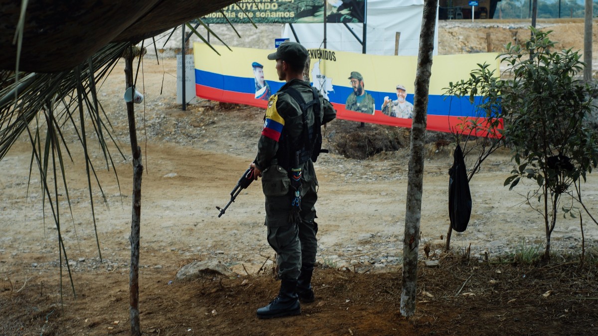 Terrorista de un Frente de las FARC. Europa Press