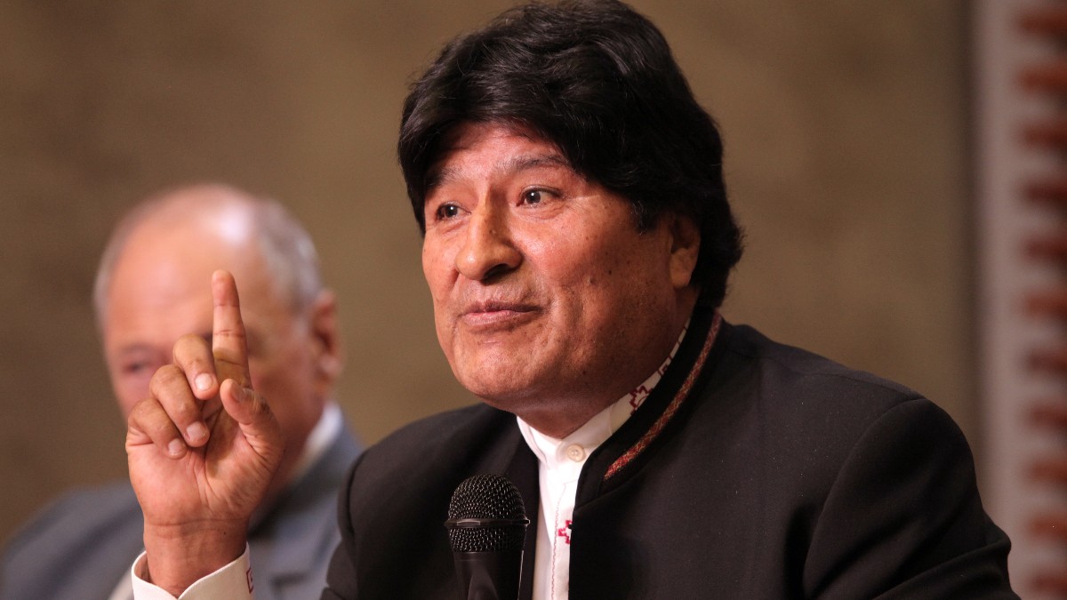 Evo Morales descarta una recuperación económica en Bolivia
