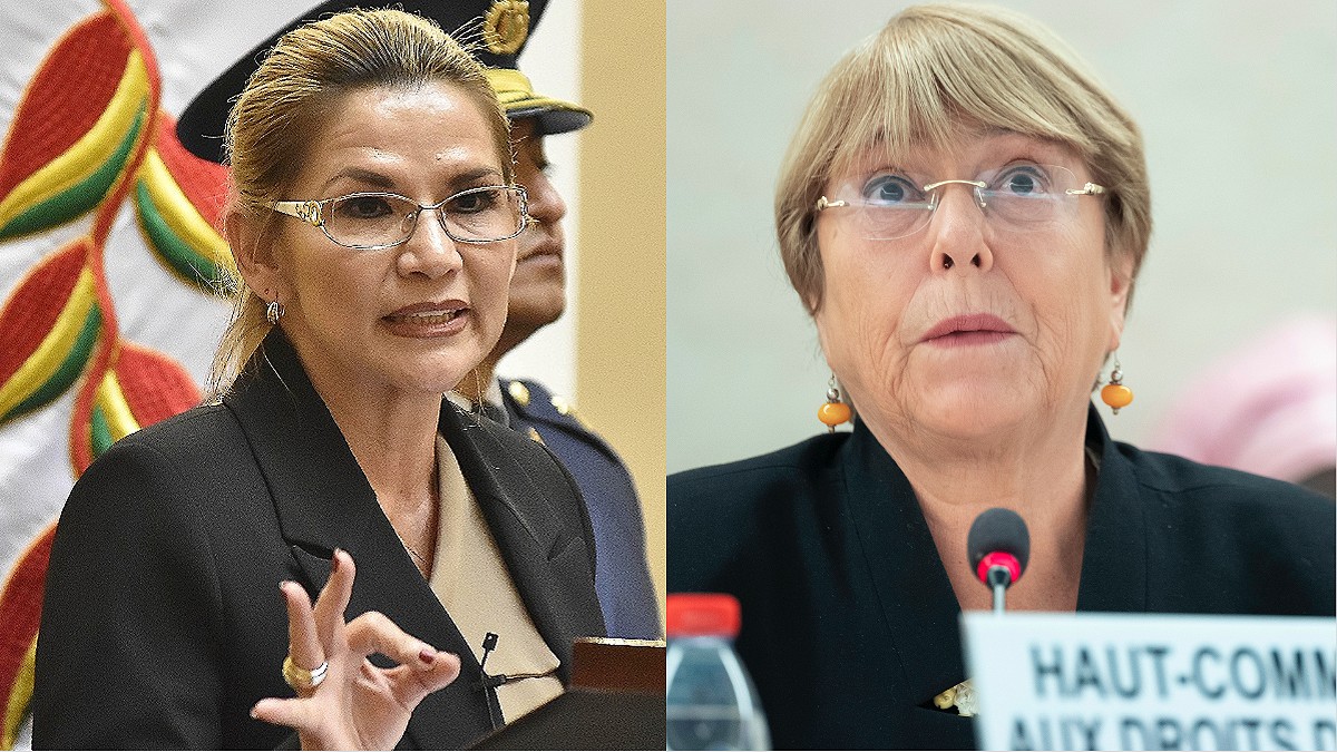 Áñez pide una audiencia a Bachelet y reitera que su encarcelamiento es una decisión política de Arce