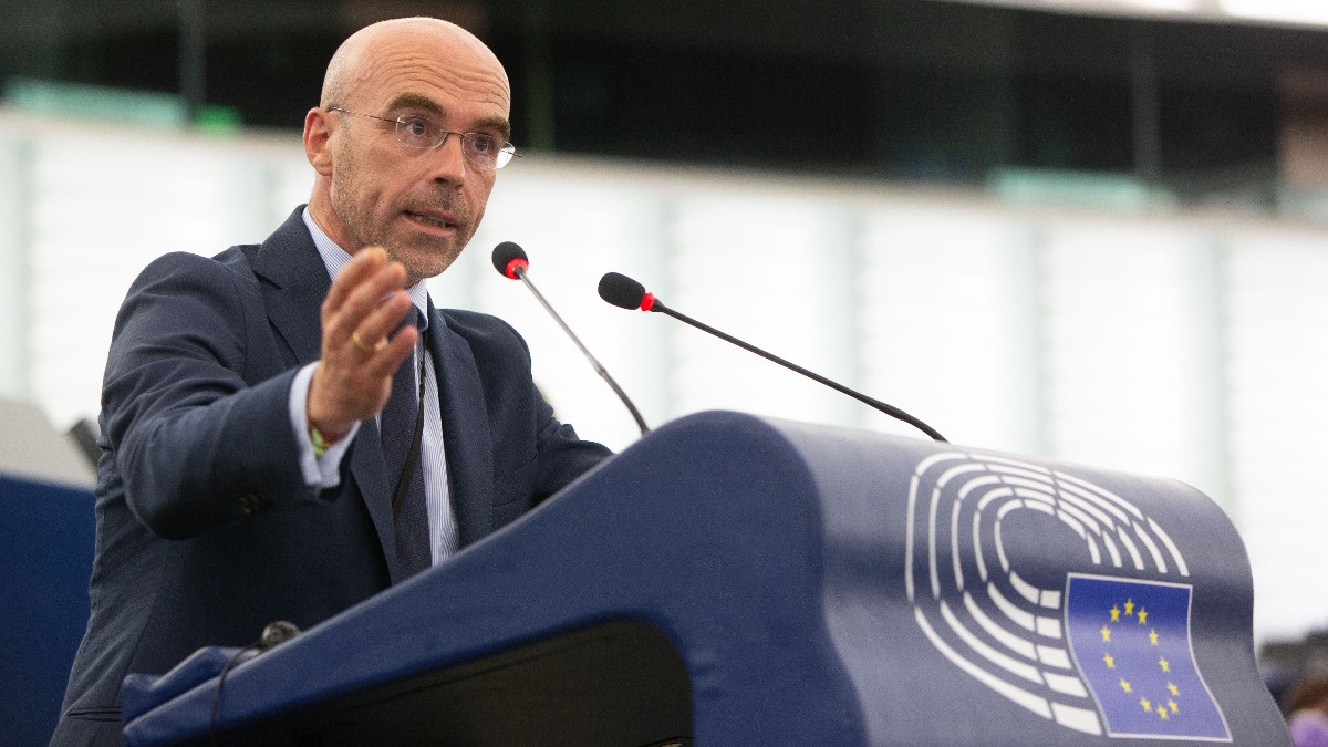 El jefe de la Delegación de VOX en el Parlamento Europeo, Jorge Buxadé. Unión Europea