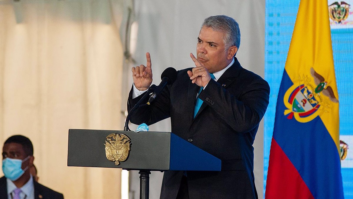 Iván Duque presume de ‘logros’ y considera que el próximo presidente de Colombia será de ‘extremo centro’