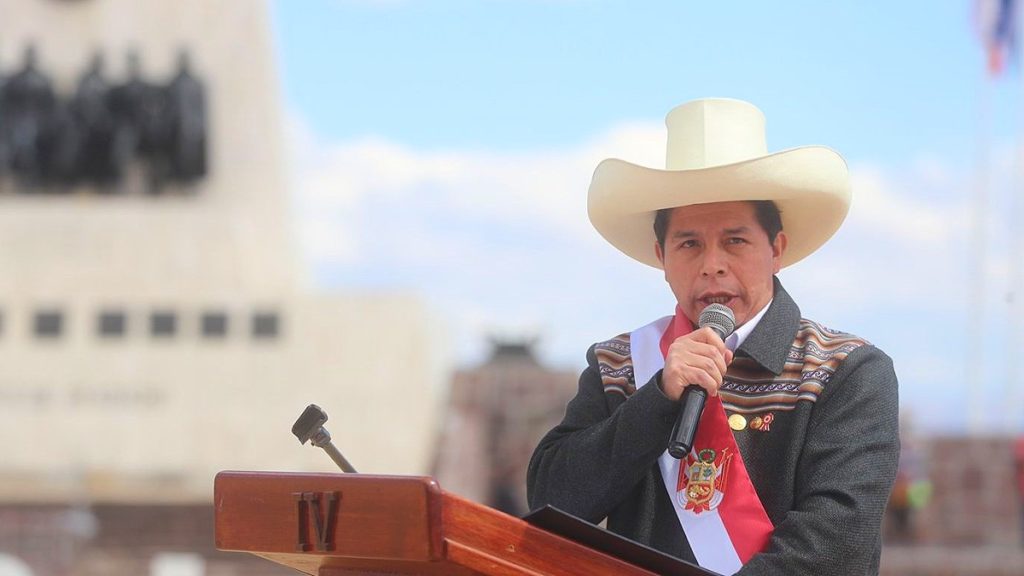 Repsol. Castillo, el presidente de Perú