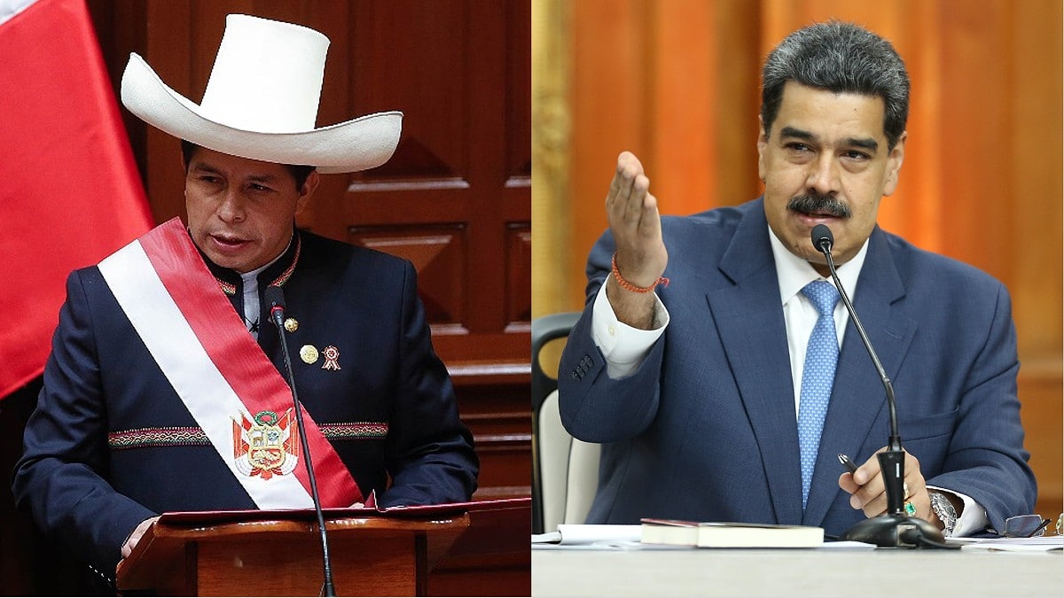 Las mentiras del gobierno comunista de Castillo para defender al régimen de Maduro