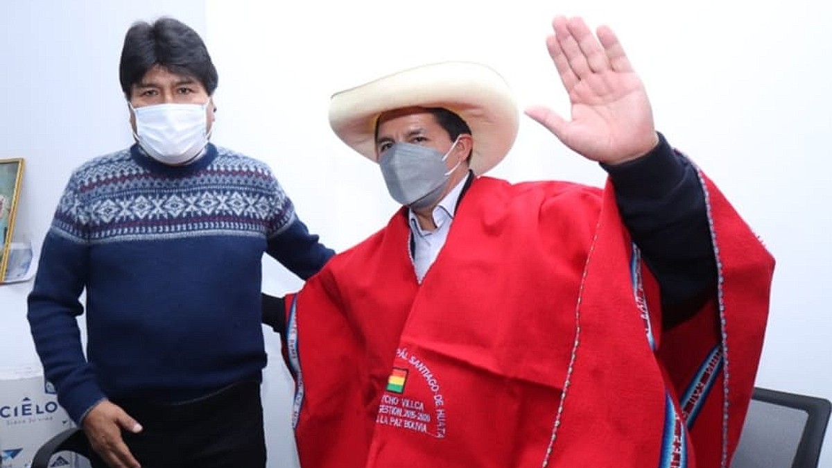 Evo Morales se reúne con el comunista Castillo para comprometer a Perú en su proyecto ‘plurinacional’ izquierdista