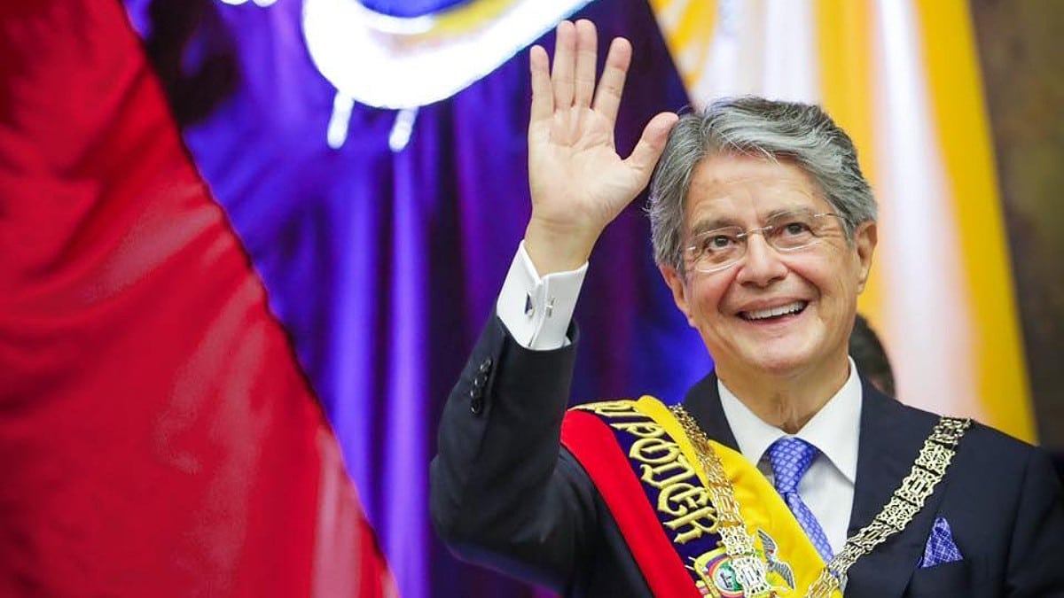 Guillermo Lasso, presidente de Ecuador . Foto: Facebook