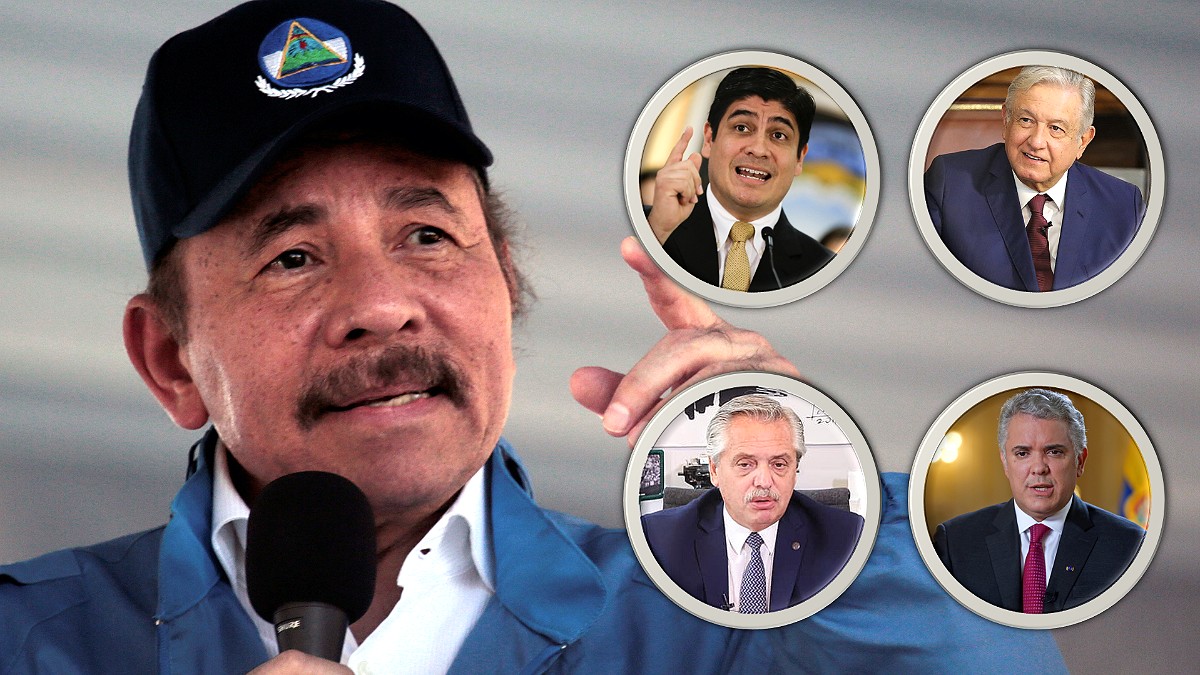 Ortega acusa a Costa Rica, Colombia, Argentina y México de ‘injerencistas’ por condenar su arremetida contra la oposición