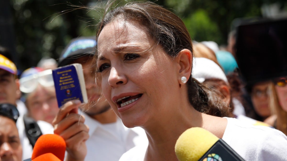 María Corina Machado, líder de Vente Venezuela. Reuters