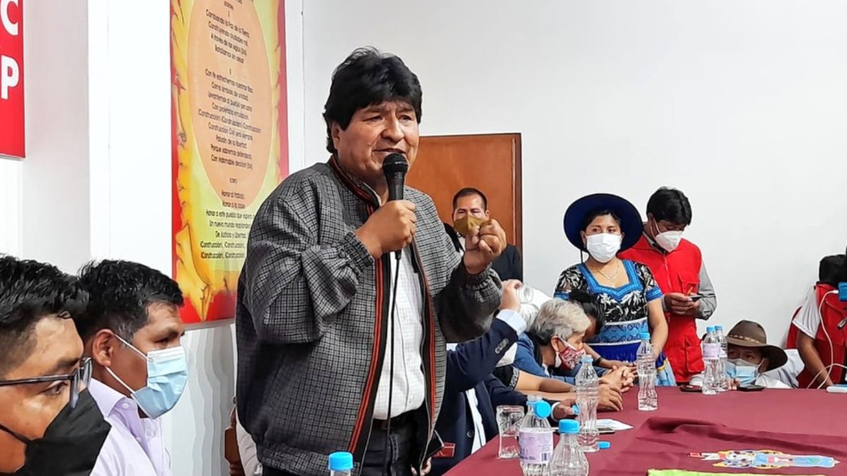 Evo Morales tilda de ‘derecha golpista’ a la oposición boliviana y la acusa de desestabilizar al oficialismo