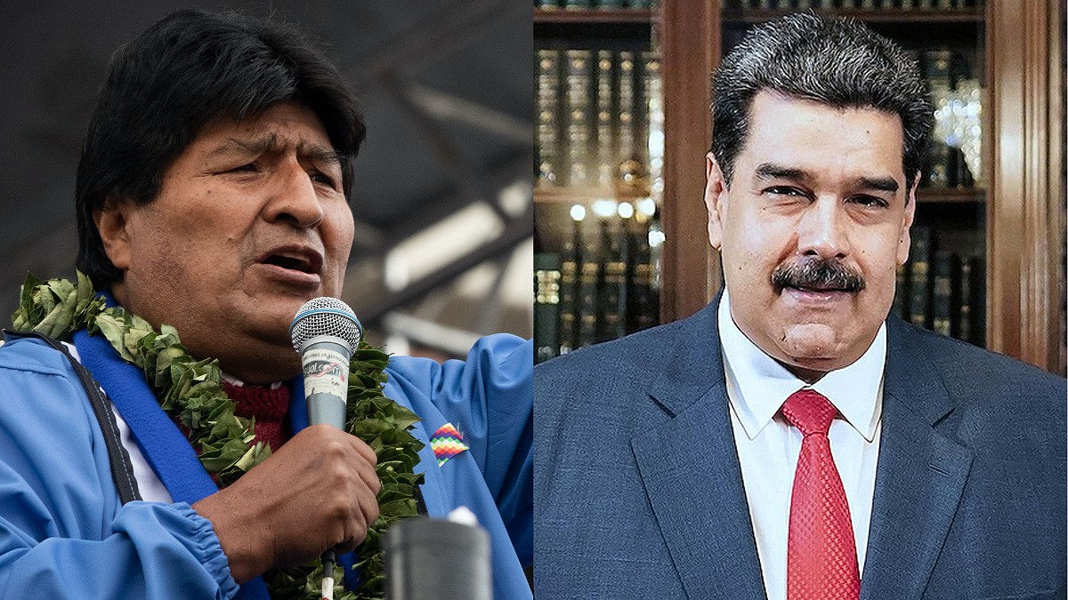 Evo Morales se reúne con Maduro en Venezuela tras su visita a Cuba