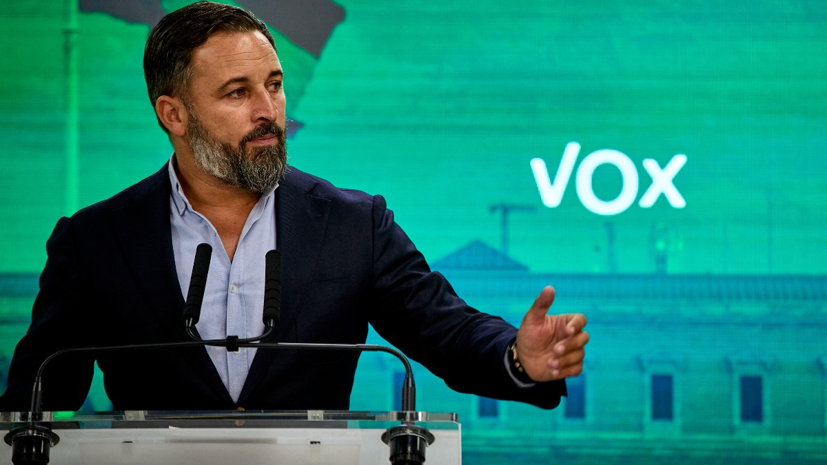 El líder de VOX, Santiago Abascal. Europa Press