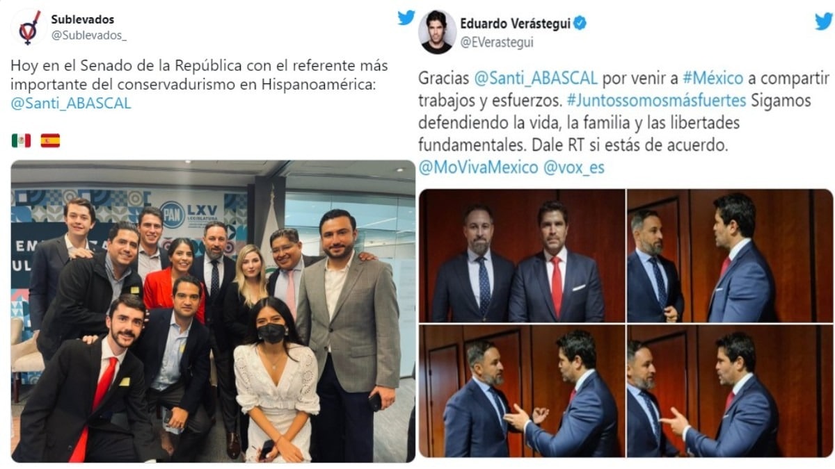 La gran acogida de VOX en México: la presencia de Abascal pone contra las cuerdas al consenso progre