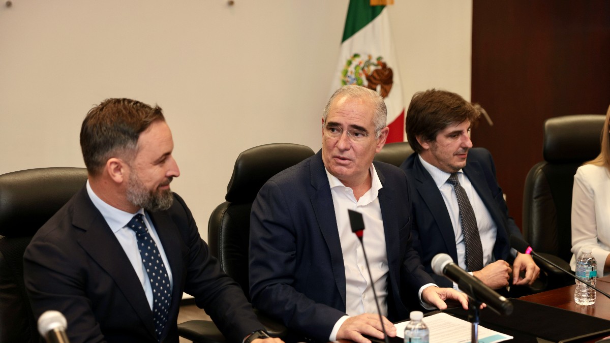 Abascal presenta en el Senado de México el ‘Foro Madrid’, la alianza internacional frente al avance del comunismo en la Iberosfera