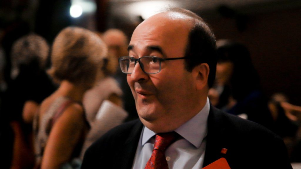El ministro de Cultura y Deporte, Miquel Iceta.