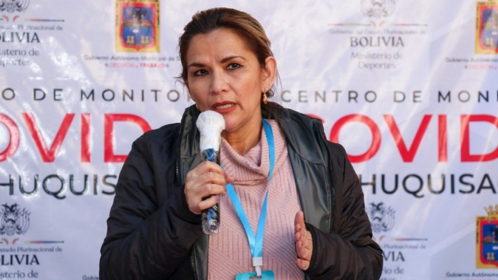 Jeanine Áñez, la expresidente de Bolivia. Europa Press