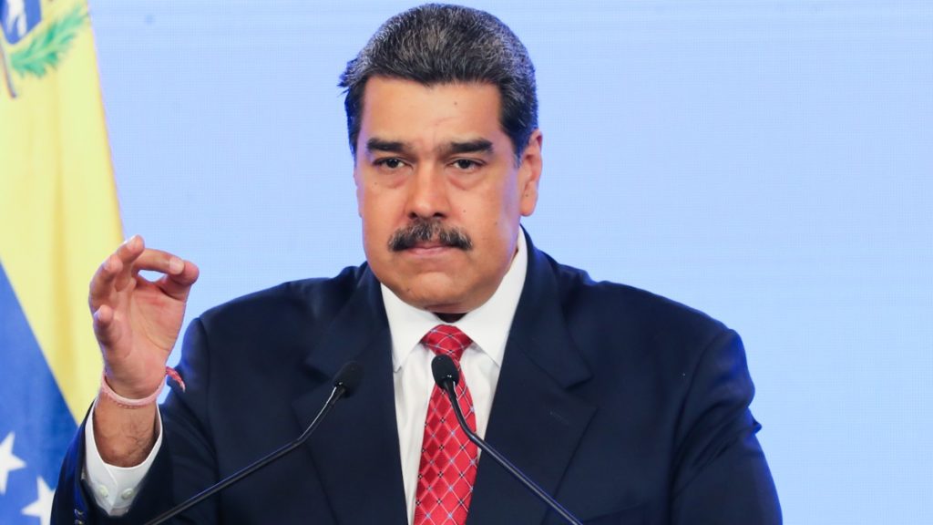 El tirano de Venezuela, Nicolás Maduro.