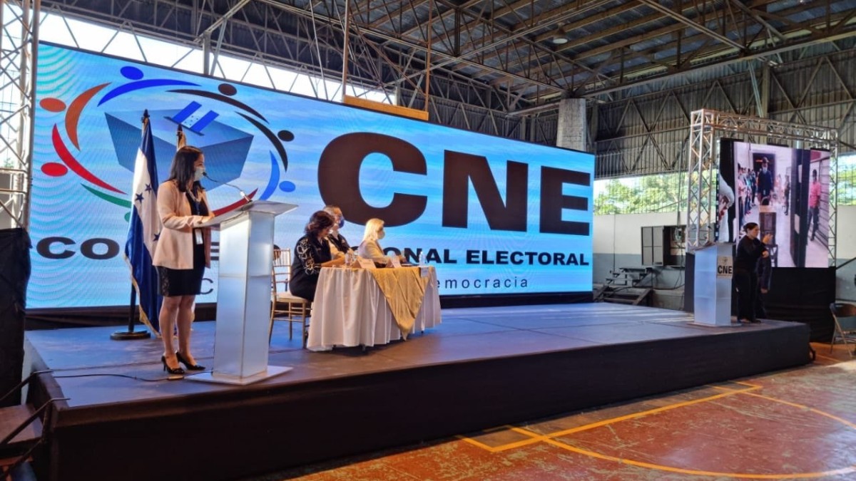 Colegio Electoral Nacional en Honduras. EUROPA PRESS