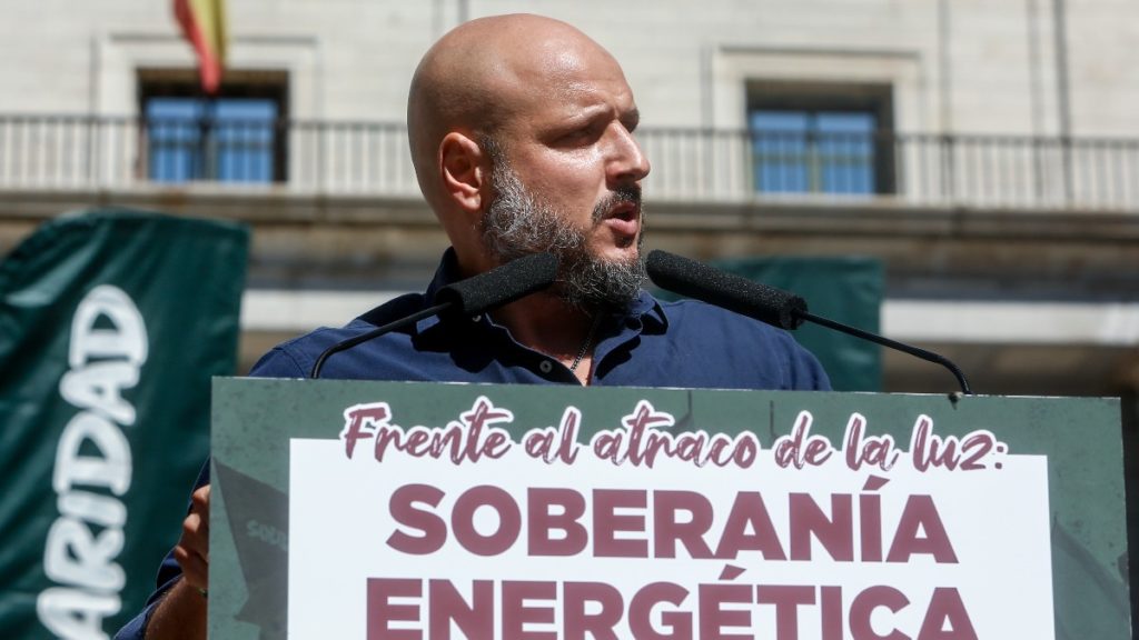 El líder del sindicato Solidaridad, Rodrigo Alonso