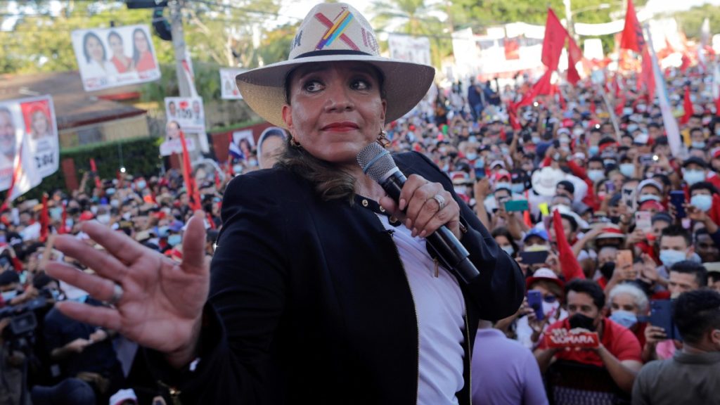 Grupo de Puebla apoya a la candidata del Foro de Sao Paulo, Xiomara Castro.