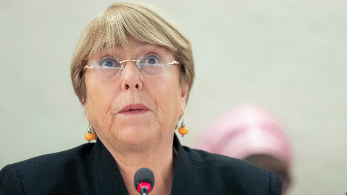 La expresidente de Chile Michele Bachelet. EUROPA PRESS