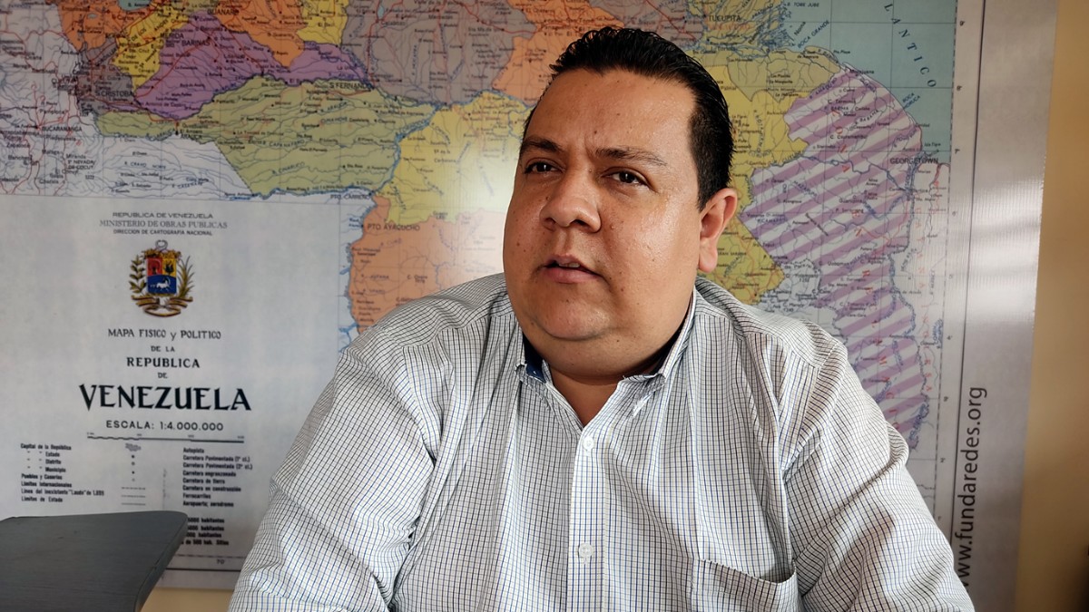 El defensor de los derechos humanos en Venezuela Javier Tarazona. FUNDAREDES