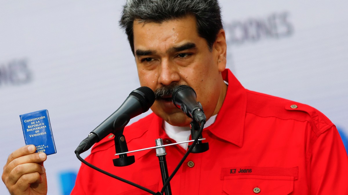 Maduro condiciona la realización de elecciones en Venezuela al levantamiento de sanciones