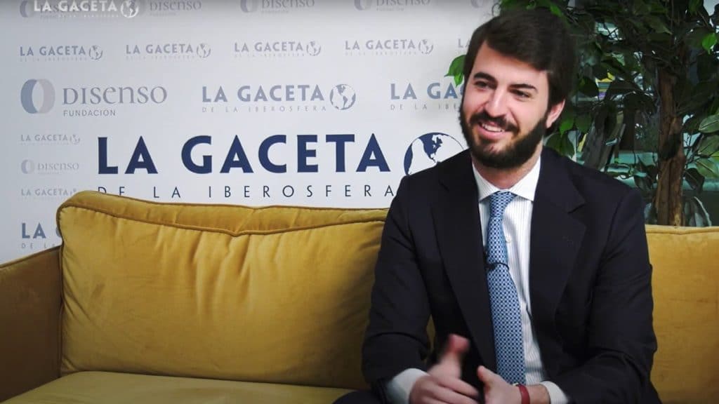 Juan García Gallardo, candidato de VOX a presidir la Junta de Castilla y León.